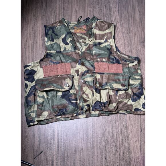 Camo Hunting‎ Vest – Lightweight Military Style Tactical Outdoor Vest - Picture 5 of 5